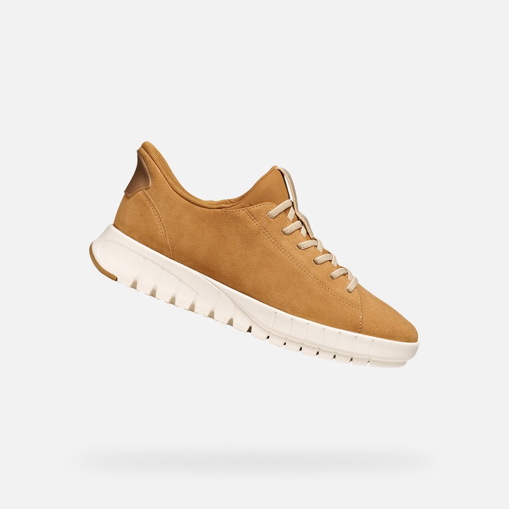 Sapatilhas slip in FLEXTRIDE PLUS MULHER Conhaque - image number 0 | GEOX