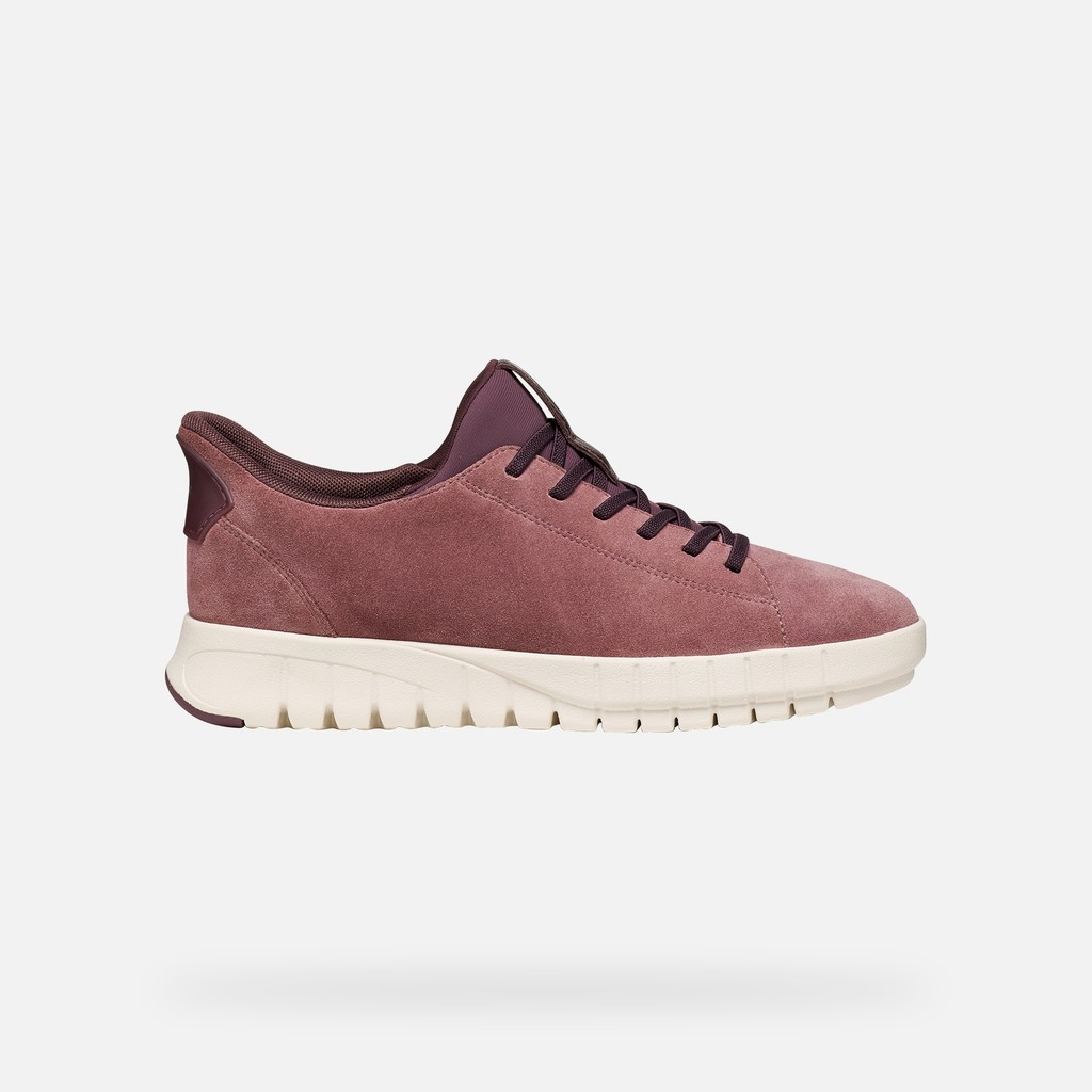 Slip in sneakers FLEXTRIDE PLUS WOMAN Old Rose - image number 1 | GEOX