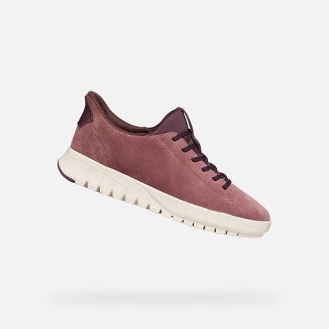 Slip in sneakers FLEXTRIDE PLUS WOMAN Old Rose - image number 0 | GEOX