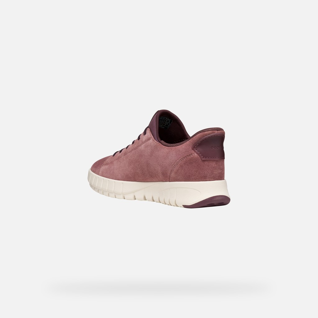 Slip in sneakers FLEXTRIDE PLUS WOMAN Old Rose - image number 3 | GEOX