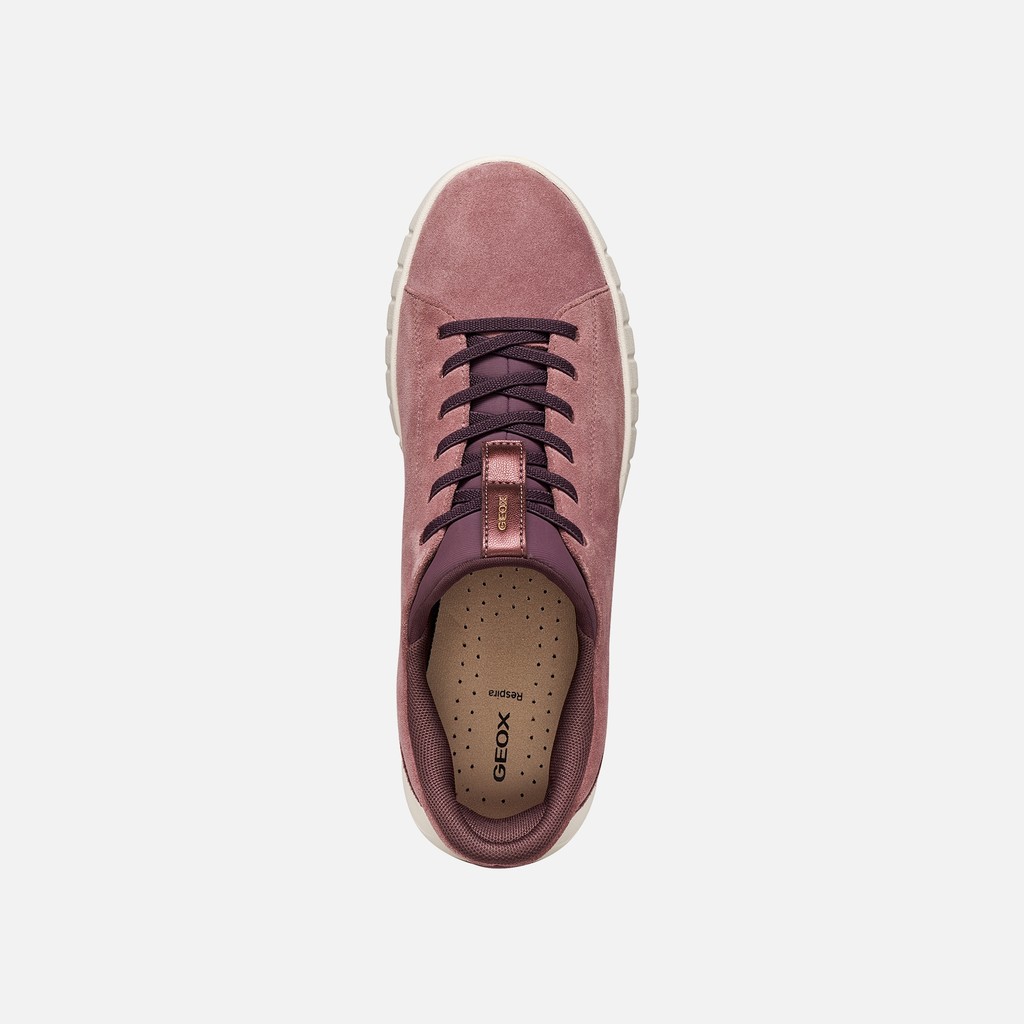 Slip in sneakers FLEXTRIDE PLUS WOMAN Old Rose - image number 5 | GEOX