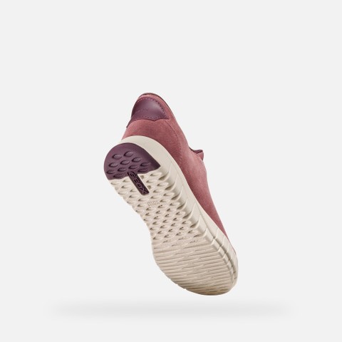 Slip in sneakers FLEXTRIDE PLUS WOMAN Old Rose - image number 8 | GEOX