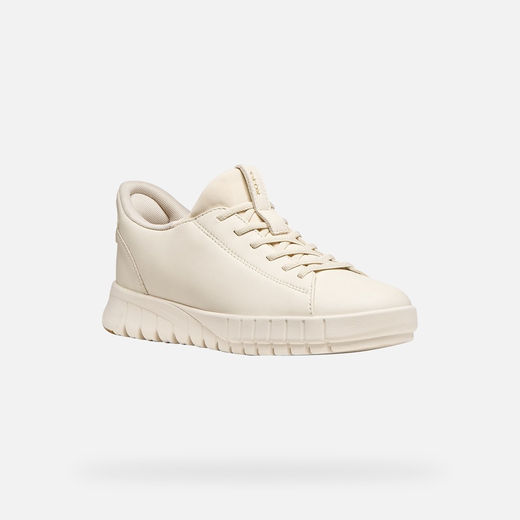 Slip in sneakers FLEXTRIDE PLUS WOMAN Papyrus - image number 2 | GEOX