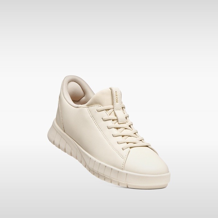Slip in sneakers FLEXTRIDE PLUS WOMAN Papyrus | GEOX