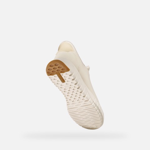 Slip in sneakers FLEXTRIDE PLUS WOMAN Papyrus - image number 8 | GEOX