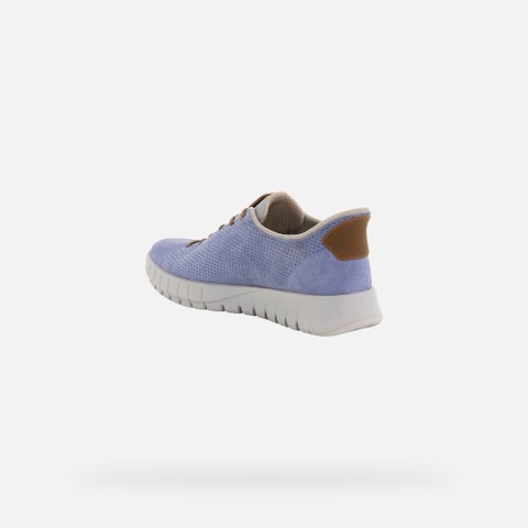 Slip in sneakers FLEXTRIDE PLUS WOMAN Light blue/Beige - image number 3 | GEOX