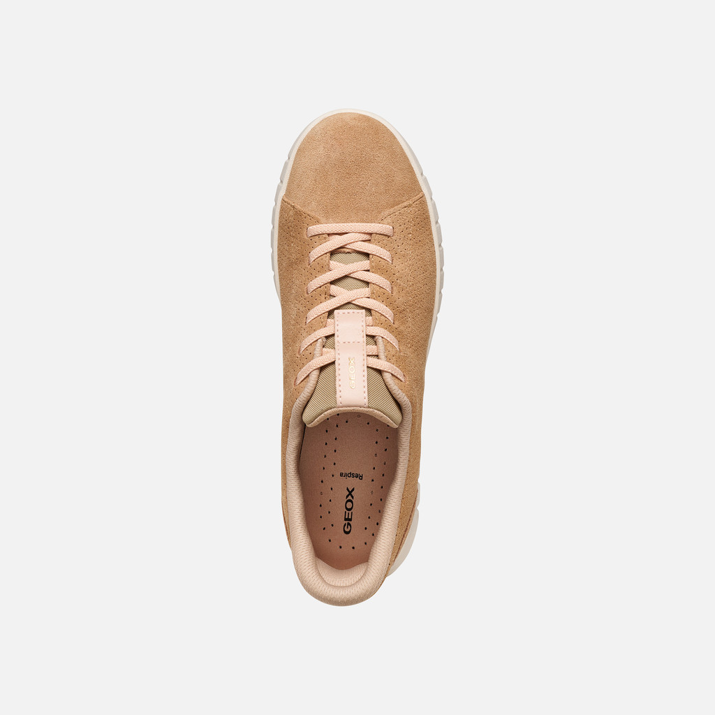 Slip in sneakers FLEXTRIDE PLUS WOMAN Beige/Rose - image number 5 | GEOX