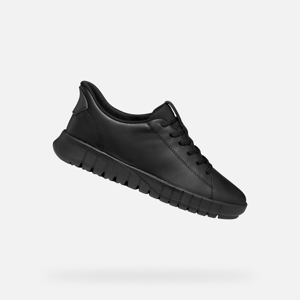 Slip in sneakers FLEXTRIDE PLUS WOMAN Black - image number 0 | GEOX
