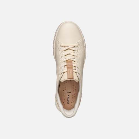 Slip in sneakers FLEXTRIDE PLUS WOMAN Papyrus/Beige - image number 5 | GEOX