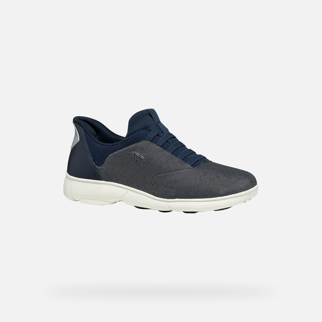 Slip in sneakers NEBULA 2.0 PLUS WOMAN Navy - image number 2 | GEOX
