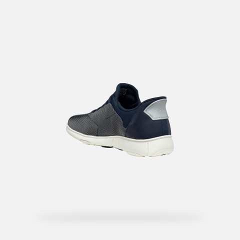 Slip in sneakers NEBULA 2.0 PLUS WOMAN Navy - image number 3 | GEOX