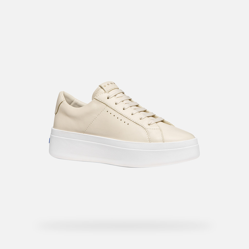 Sneakers à plateforme GXCP-03 FEMME Blanc cassé - image number 2 | GEOX