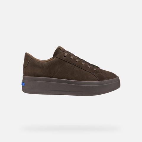 Plateau sneakers GXCP-03 WOMAN Chocolate - image number 1 | GEOX