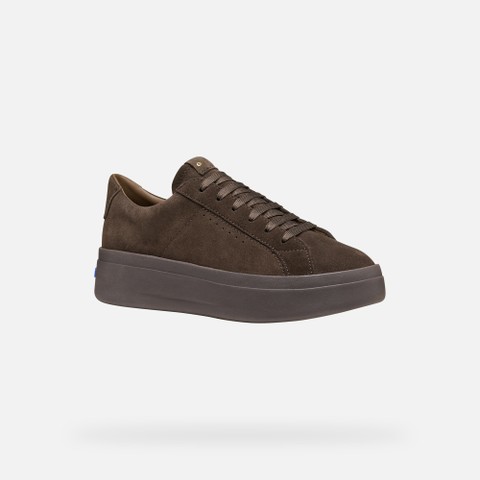 Plateau sneakers GXCP-03 WOMAN Chocolate - image number 2 | GEOX
