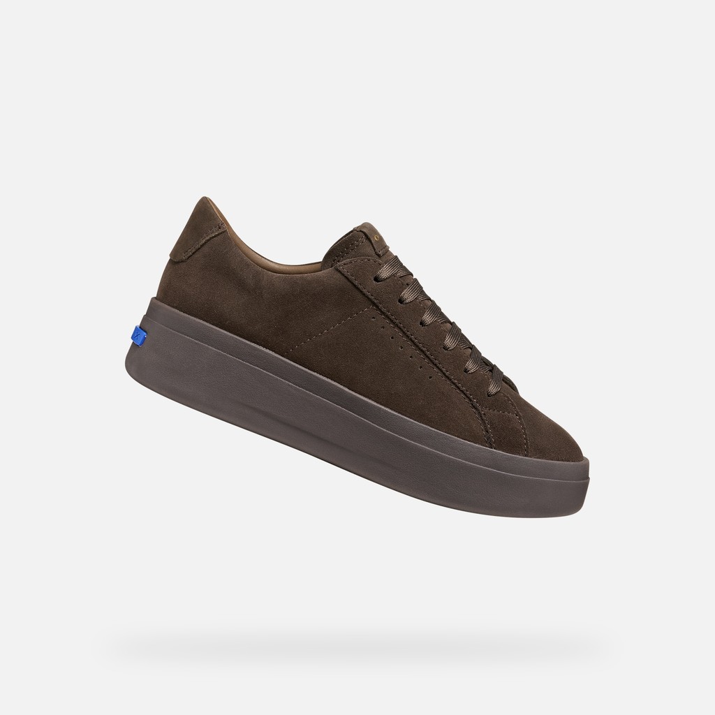 Plateau sneakers GXCP-03 WOMAN Chocolate - image number 0 | GEOX