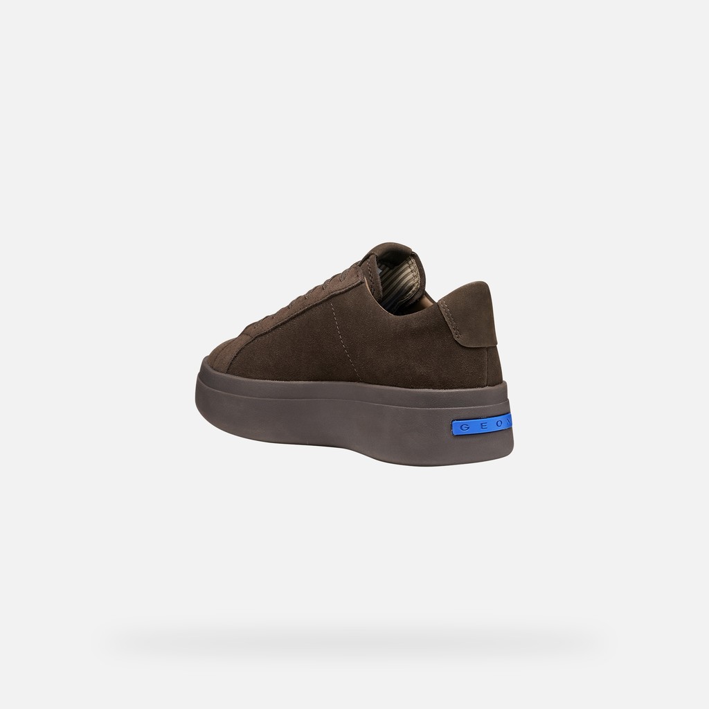 Plateau sneakers GXCP-03 WOMAN Chocolate - image number 3 | GEOX