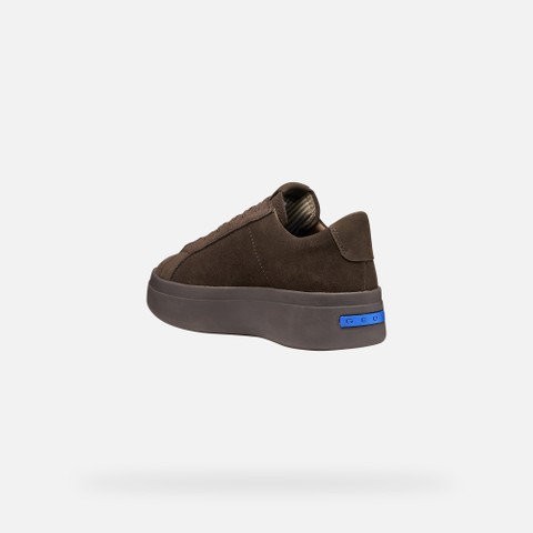 Plateau sneakers GXCP-03 WOMAN Chocolate - image number 3 | GEOX