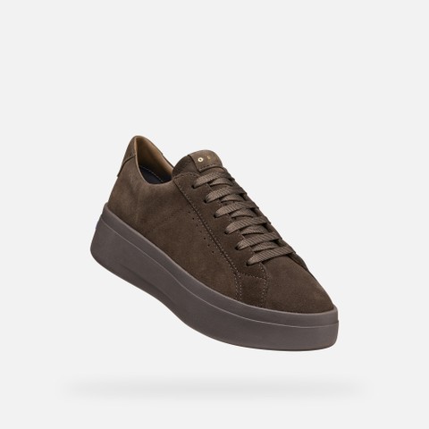 Plateau sneakers GXCP-03 WOMAN Chocolate - image number 4 | GEOX