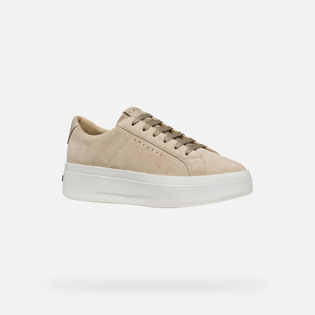 Plateau sneakers GXCP-03 WOMAN Sand - image number 2 | GEOX