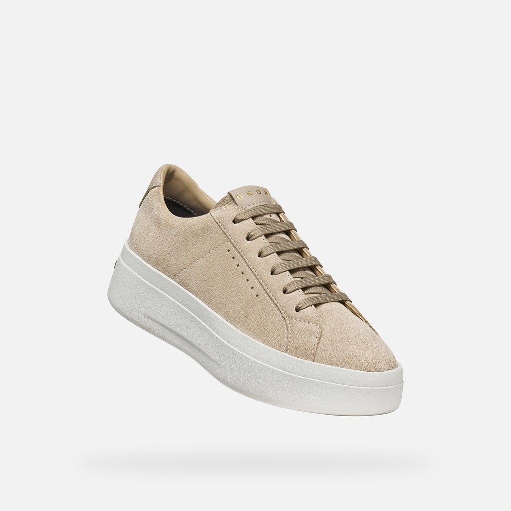 Plateau sneakers GXCP-03 WOMAN Sand - image number 4 | GEOX