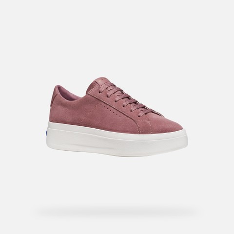 Plateau sneakers GXCP-03 WOMAN Old Rose - image number 2 | GEOX