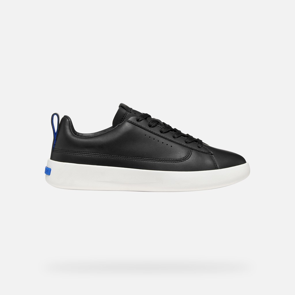 Leather sneakers GXCP-01 WOMAN Black - image number 1 | GEOX