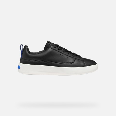 Leather sneakers GXCP-01 WOMAN Black - image number 1 | GEOX