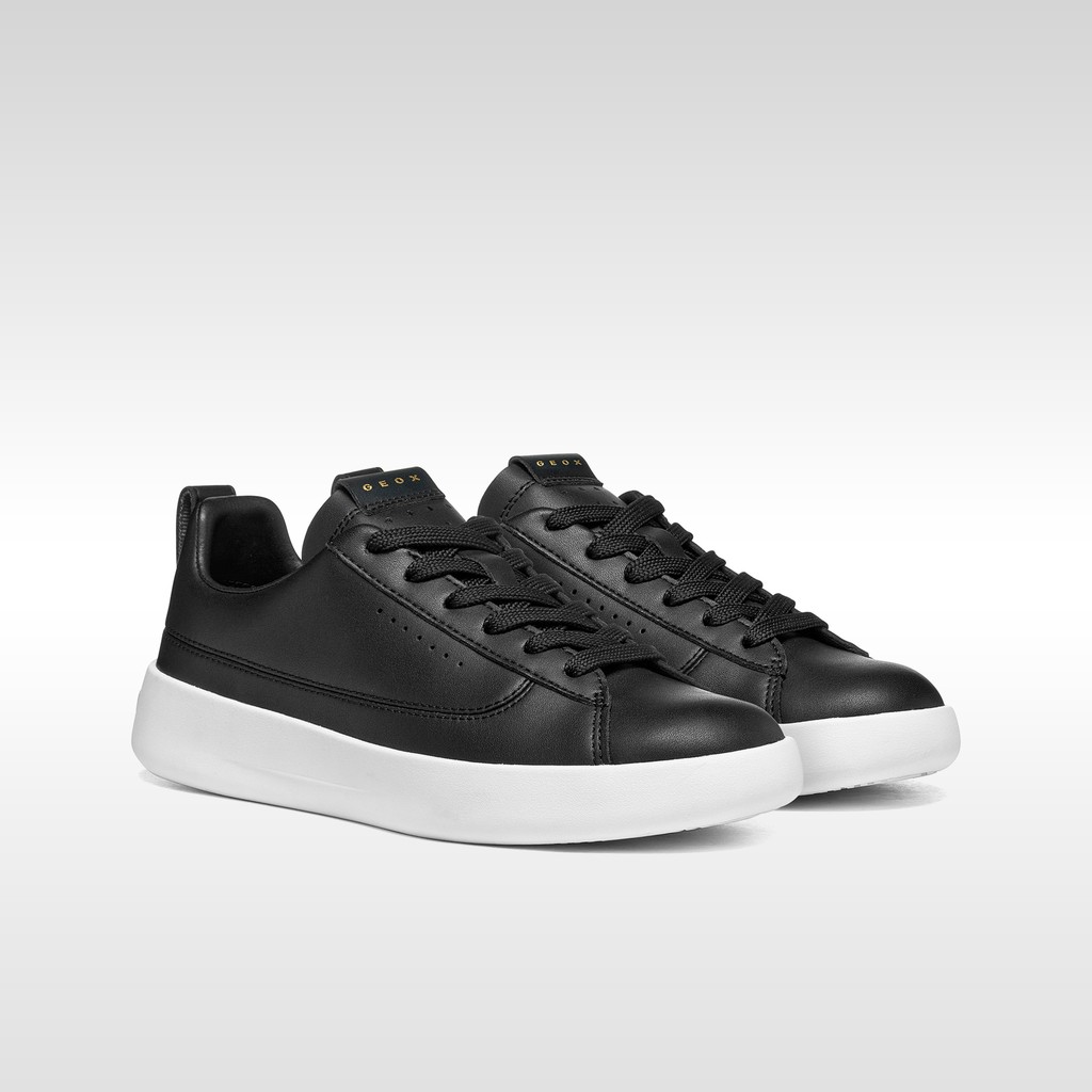 Leather sneakers GXCP-01 WOMAN Black - image number 7 | GEOX