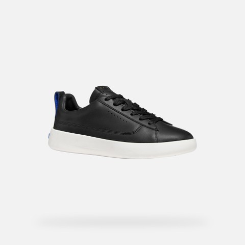 Leather sneakers GXCP-01 WOMAN Black - image number 2 | GEOX