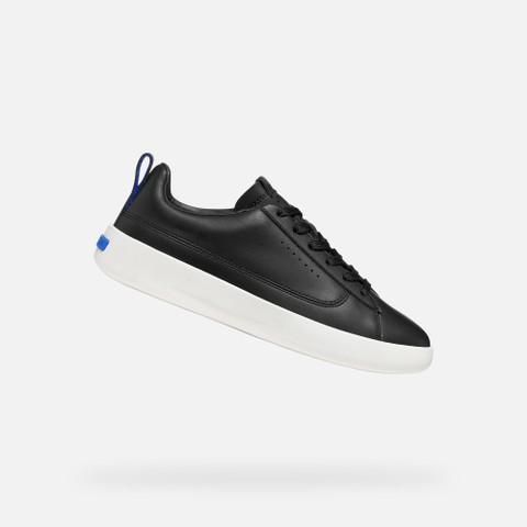 Leather sneakers GXCP-01 WOMAN Black | GEOX