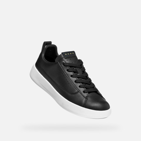Leather sneakers GXCP-01 WOMAN Black - image number 4 | GEOX