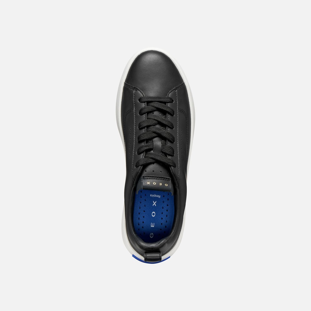 Leather sneakers GXCP-01 WOMAN Black - image number 5 | GEOX