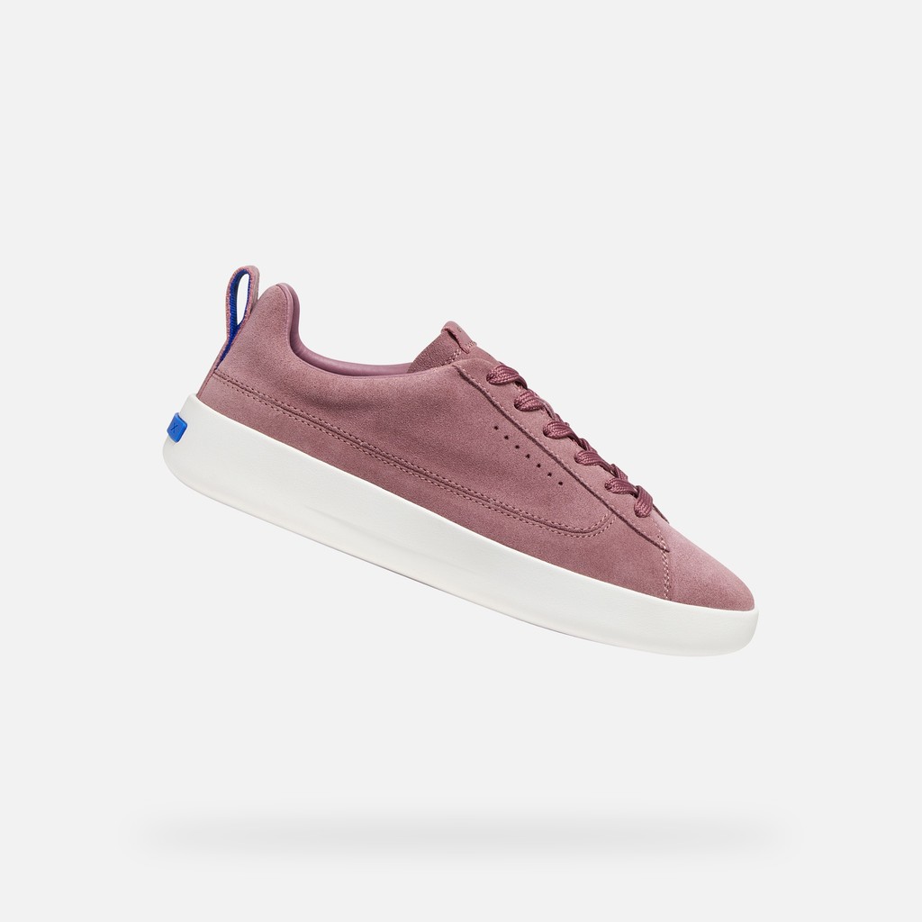 Sapatilhas de pele GXCP-01 MULHER Rosa antigo - image number 0 | GEOX