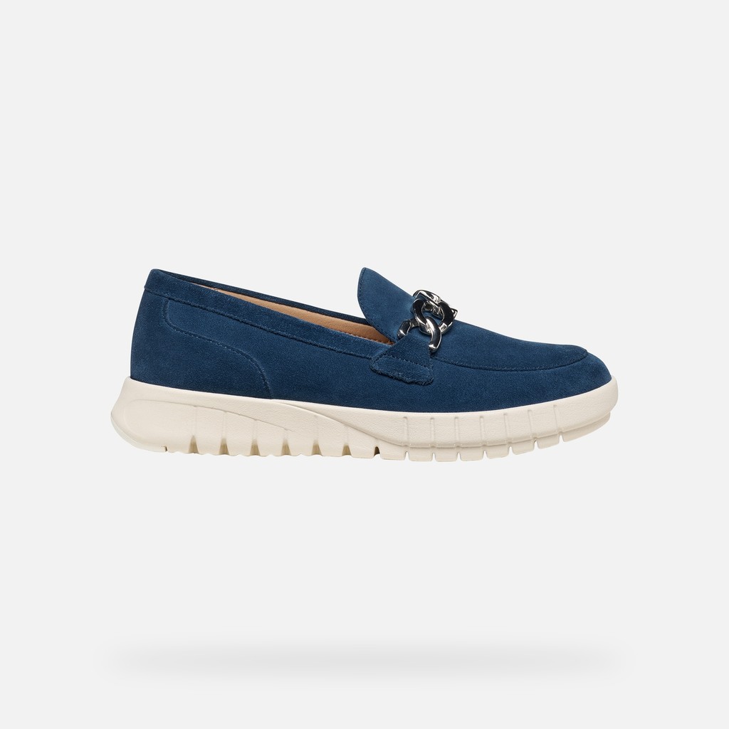 Suede loafers FLEXTRIDE WOMAN Avio - image number 1 | GEOX