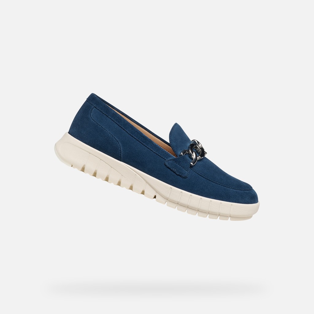 Suede loafers FLEXTRIDE WOMAN Avio - image number 0 | GEOX
