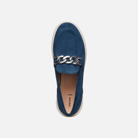 Suede loafers FLEXTRIDE WOMAN Avio - image number 6 | GEOX