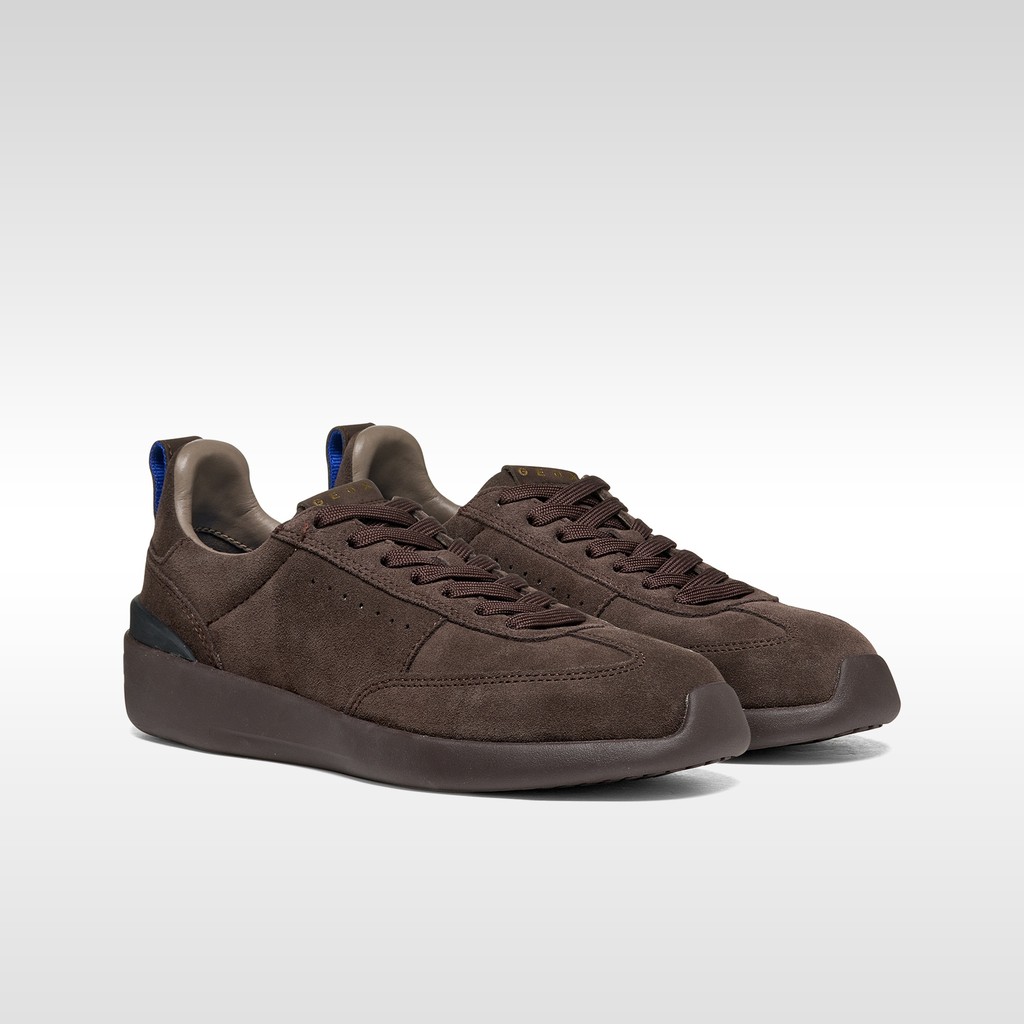 Baskets en cuir GXRN-02 FEMME Marron - image number 8 | GEOX