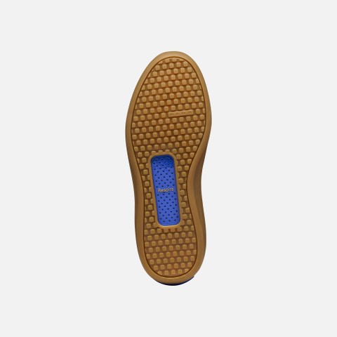 Baskets en cuir GXRN-02 FEMME Beige clair/Blanc cass&eacute; - image number 7 | GEOX