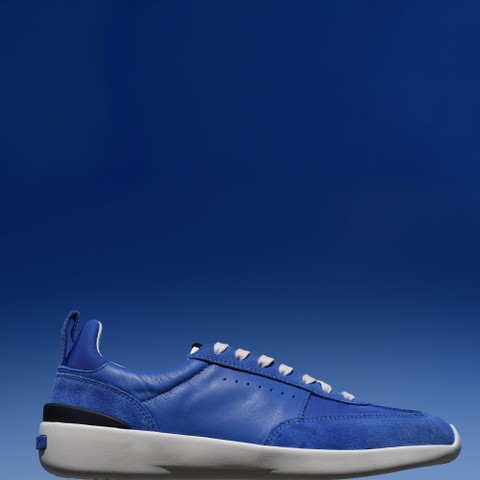 Niedrige Sneakers GXRN-02 DAME K&ouml;nigsblau - image number 1 | GEOX