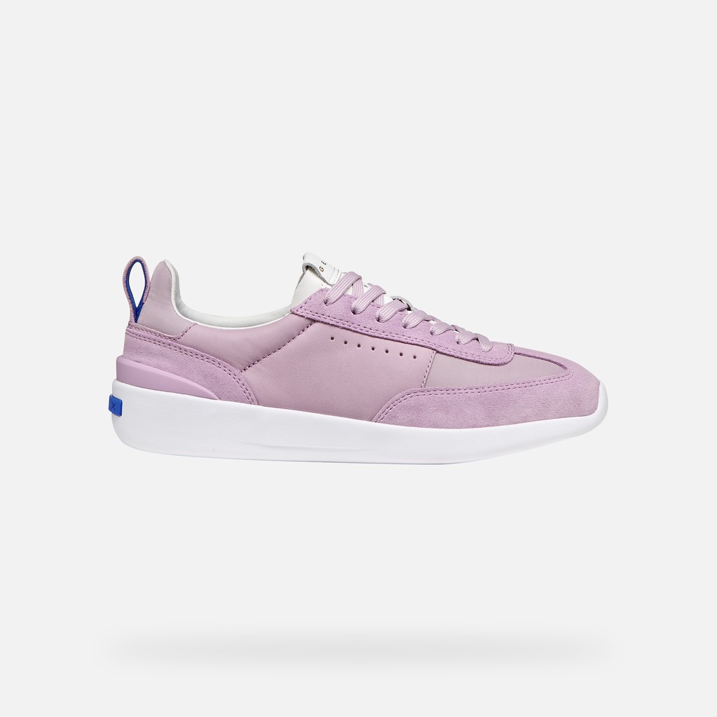Low top sneakers GXRN-02 WOMAN Lilac - image number 1 | GEOX
