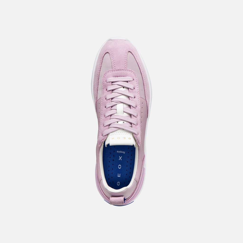 Low top sneakers GXRN-02 WOMAN Lilac - image number 5 | GEOX