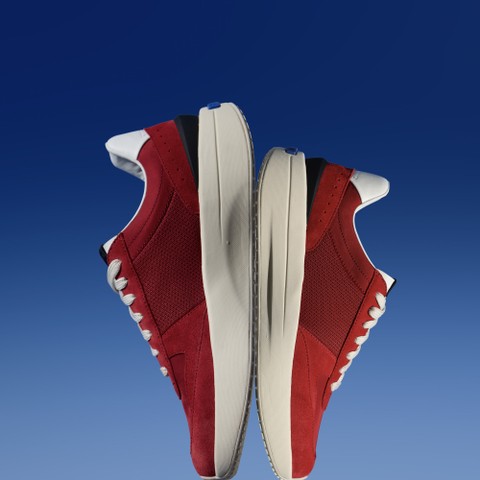 Platform trainers GXRN-01 WOMAN Red - image number 1 | GEOX