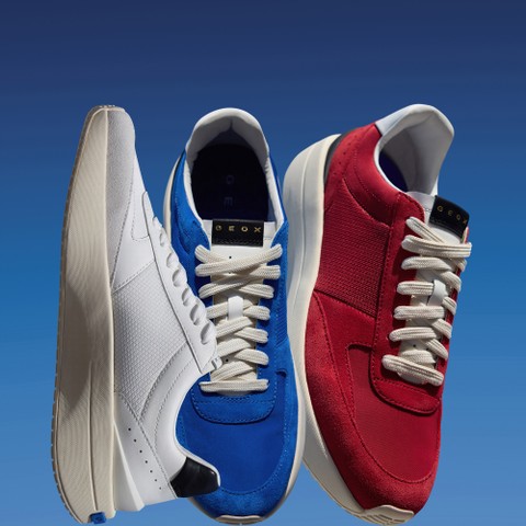 Low top sneakers GXRN-01 WOMAN White - image number 1 | GEOX