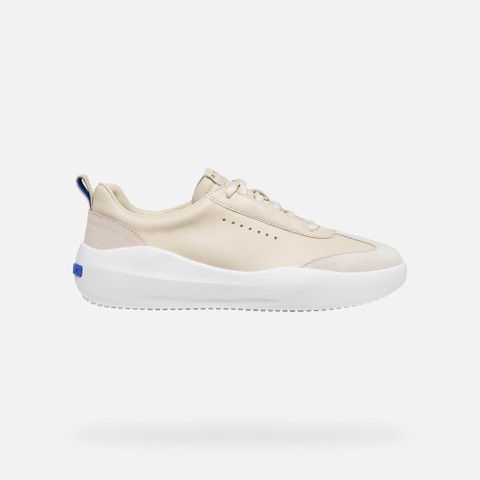 Low top sneakers GXCP-02 WOMAN Papyrus/Light sand - image number 1 | GEOX