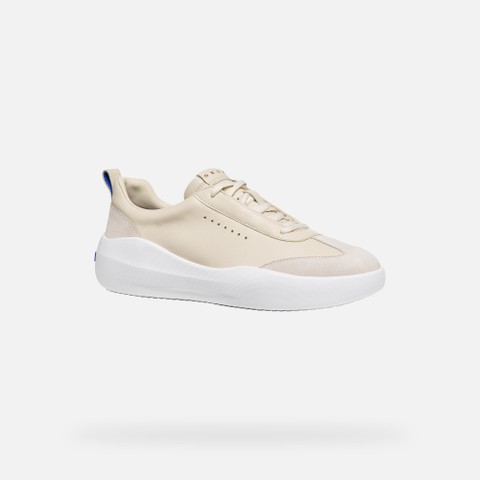 Low top sneakers GXCP-02 WOMAN Papyrus/Light sand - image number 2 | GEOX