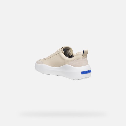 Low top sneakers GXCP-02 WOMAN Papyrus/Light sand - image number 3 | GEOX