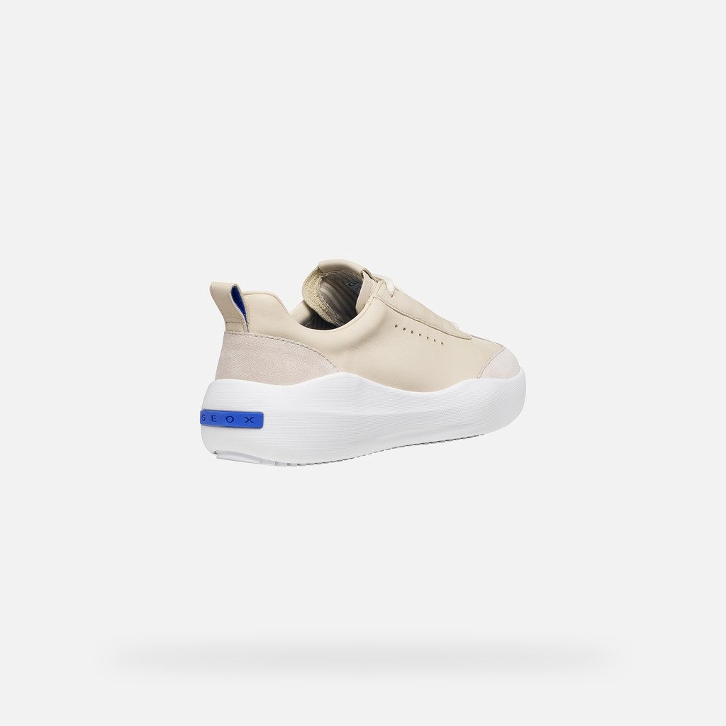 Low top sneakers GXCP-02 WOMAN Papyrus/Light sand - image number 4 | GEOX