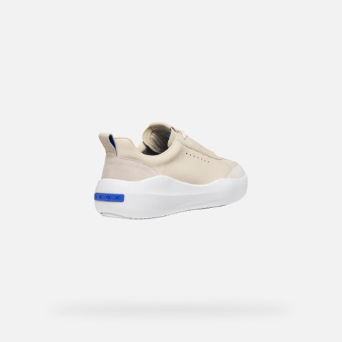 Low top sneakers GXCP-02 WOMAN Papyrus/Light sand - image number 4 | GEOX
