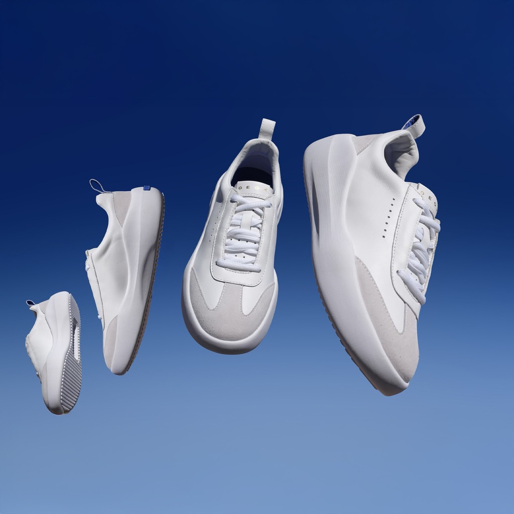 Baskets basse GXCP-02 FEMME Blanc/Blanc cass&eacute; - image number 2 | GEOX