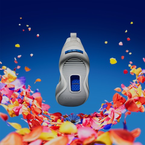 Baskets basse GXCP-02 FEMME Blanc/Blanc cass&eacute; - image number 7 | GEOX